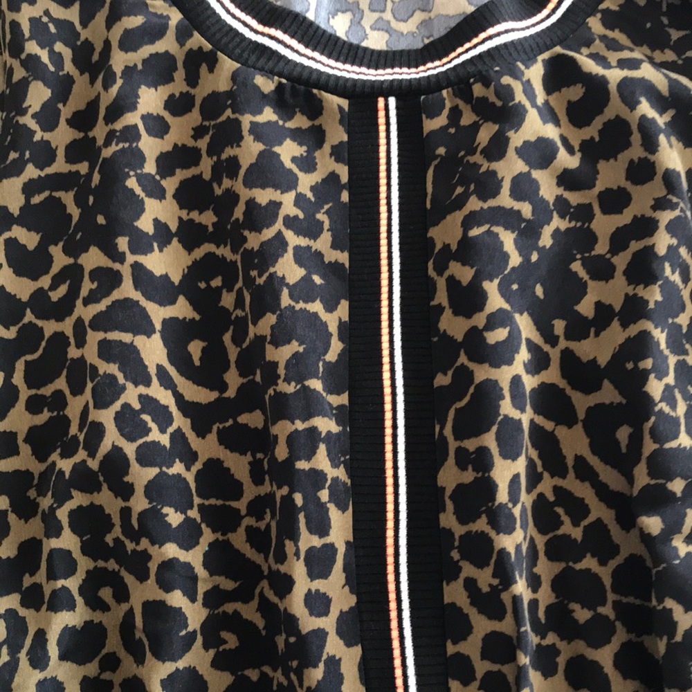 Cheetah print full sleeve dress perfect for fall